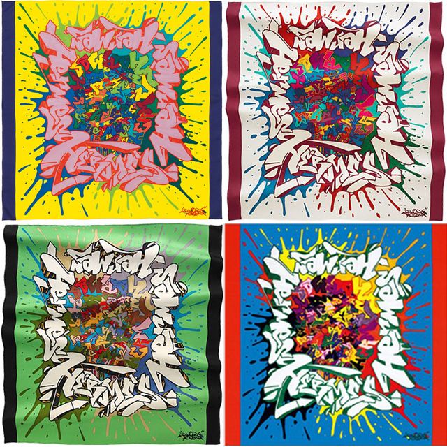 アーティストCyril Kongo 直筆グラフィティーアート 2019年制作 アーティストCyril Kongo 直筆グラフィティーアート 2019年制作