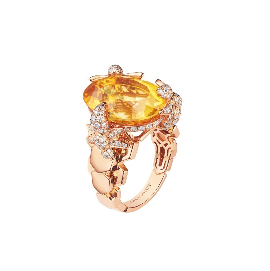Chaumet reveals its new cocktail rings with dramatic gemstones