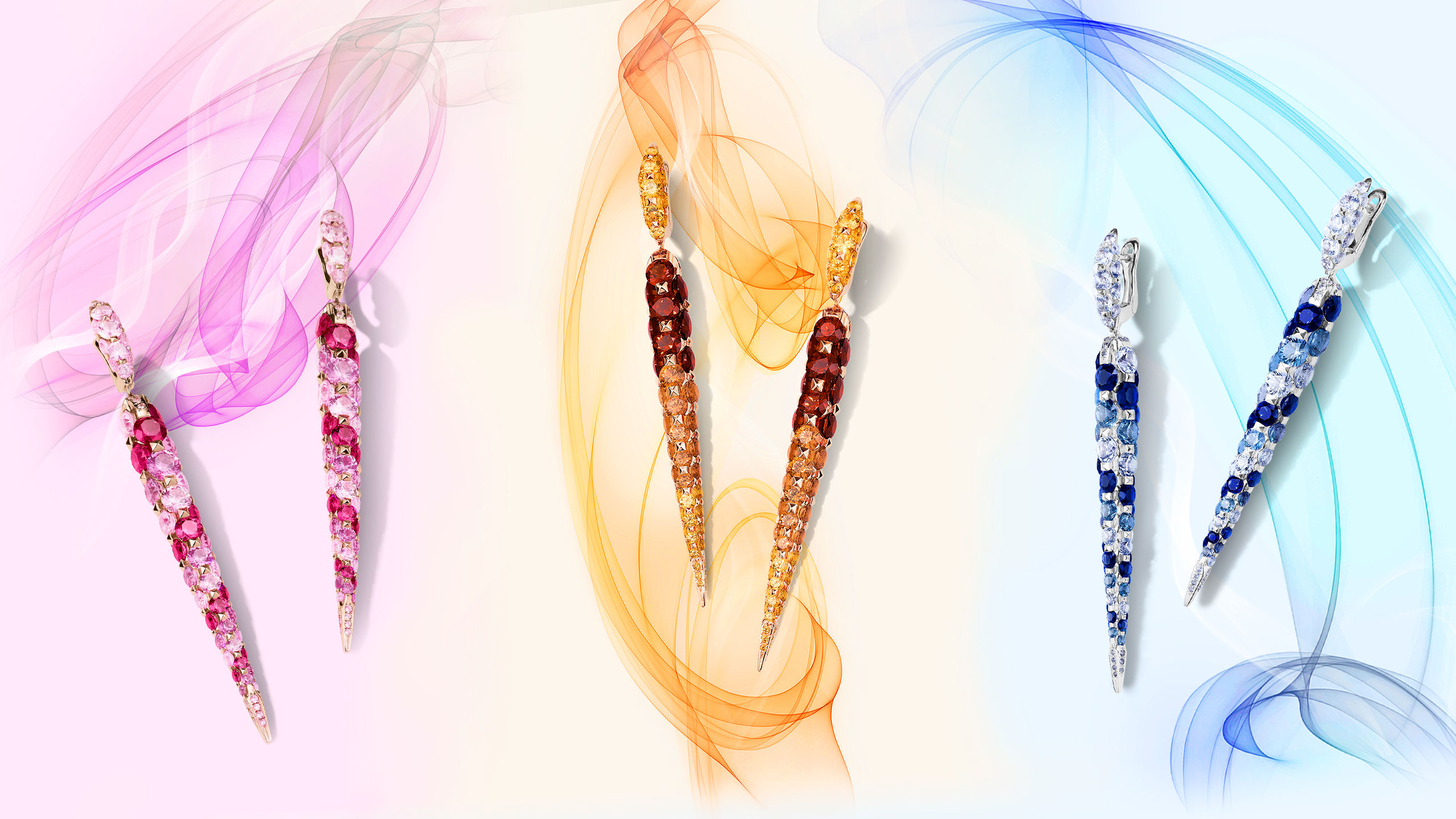 The Merveilles Collection is Timeless Jewellery in the Form of Colourful Works of Art