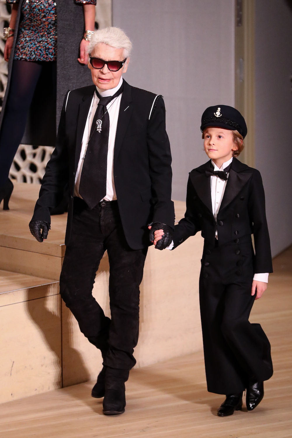 Karl Lagerfeld Kidswear line: Children's Clothes, details, Hudson Kroenig &  North West