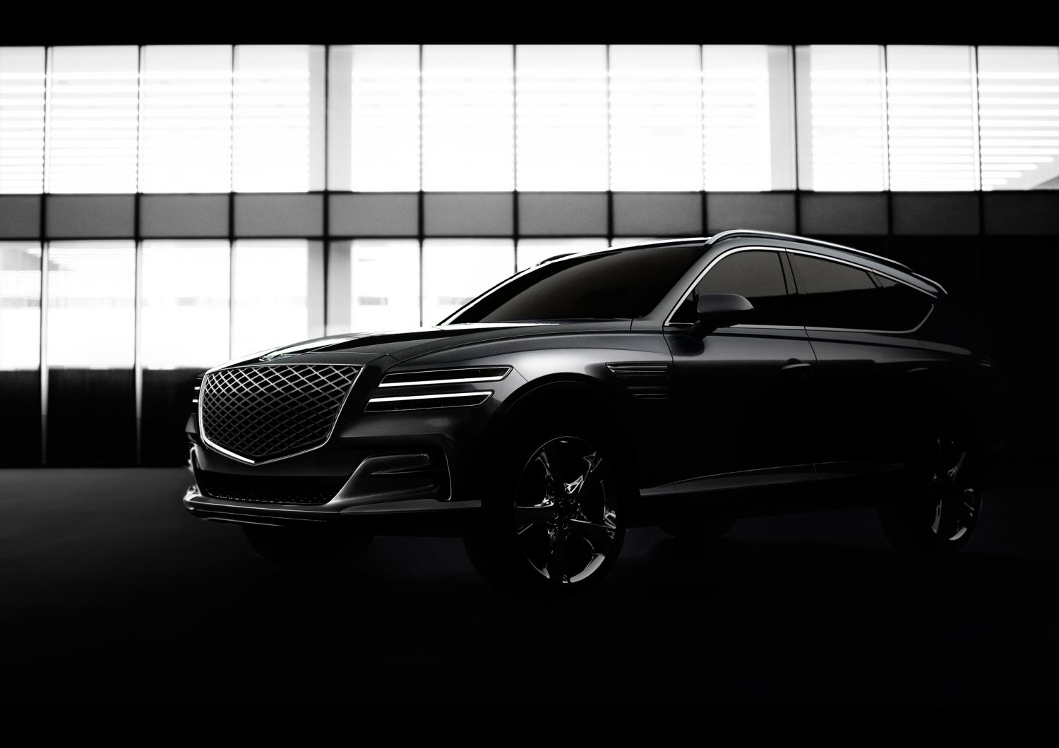Genesis unveils the first official photos of brand’s first SUV