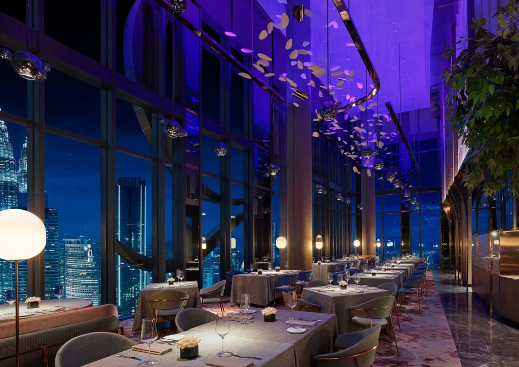 Of Twin Towers views, bespoke cocktails and dancing desserts at Sky51 EQ Kuala Lumpur