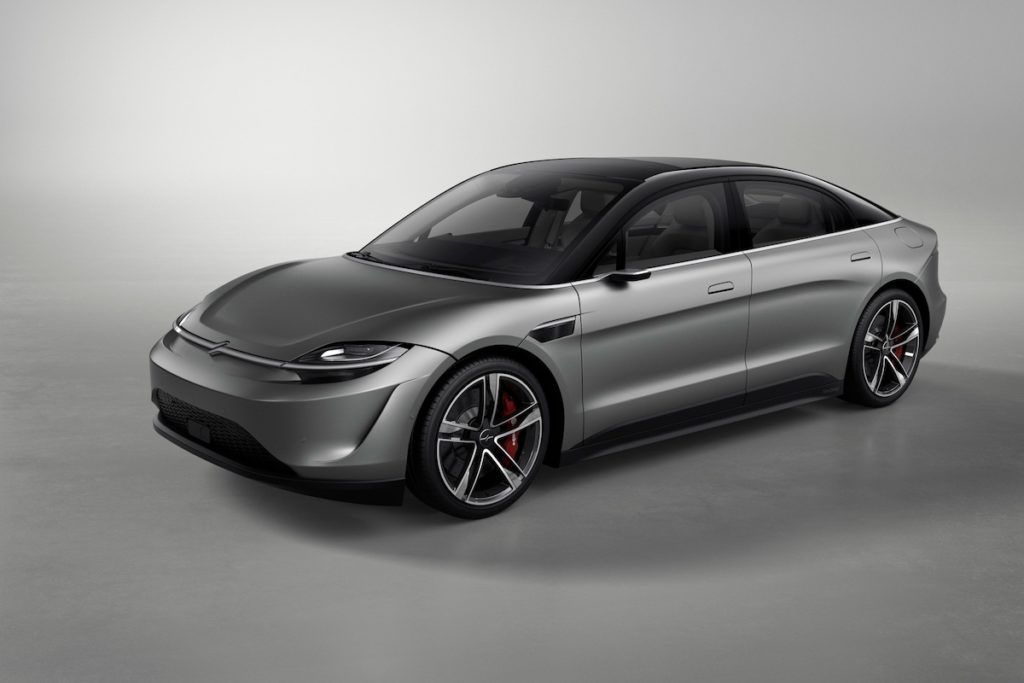 Sony Launches New Electric Car Concept at CES 2020
