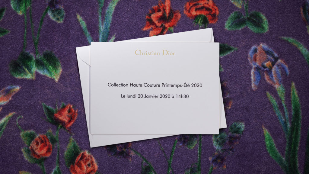 Livestream: Dior Haute Couture Spring/Summer 2020 Show