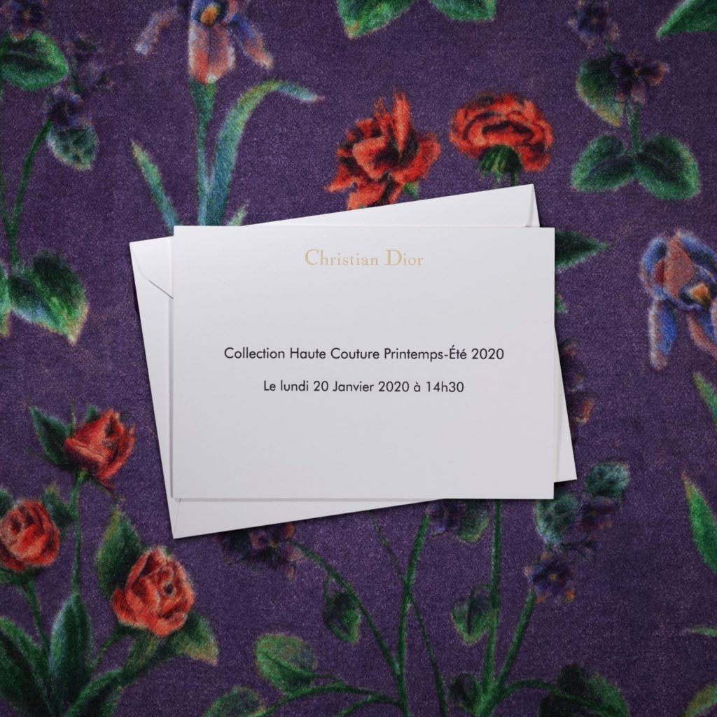 Livestream: Dior Haute Couture SS20 Show
