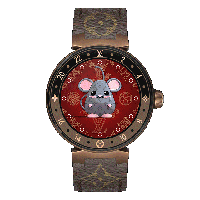 Louis Vuitton’s Tambour Horizon Smartwatch Comes in 12 New Dials of Chinese Zodiacs