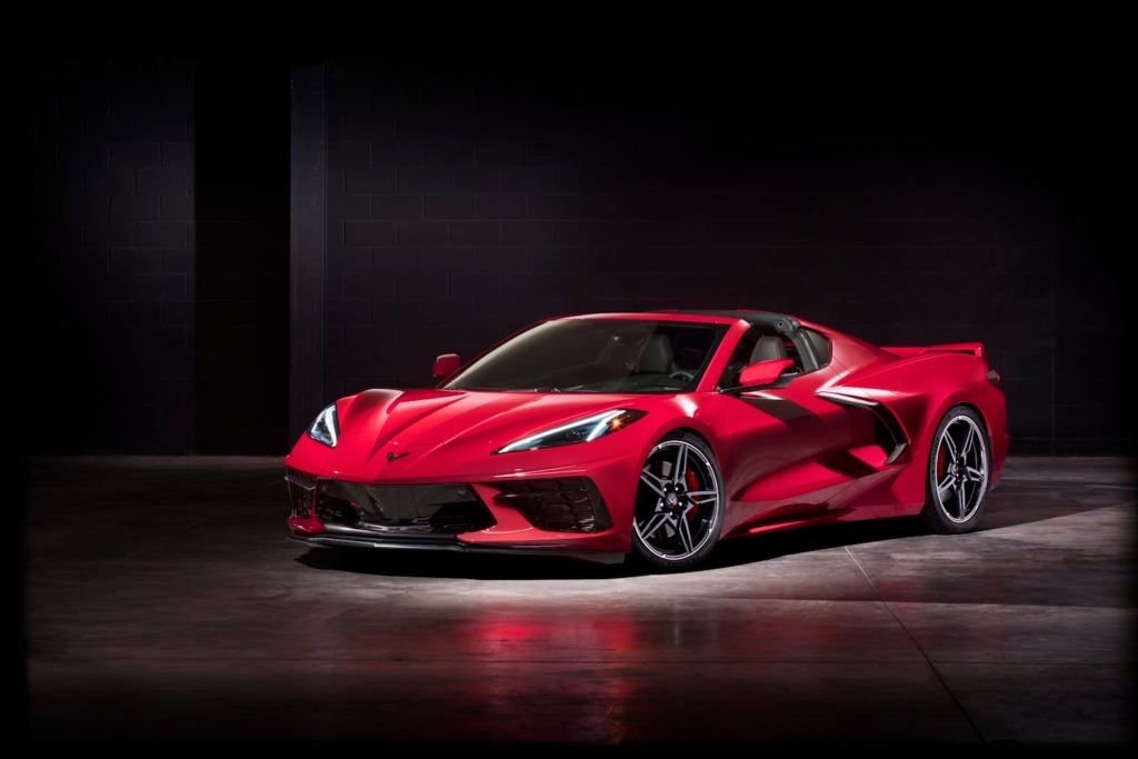 The First Production 2020 Chevy C8 Corvette was Auctioned for $3 Million