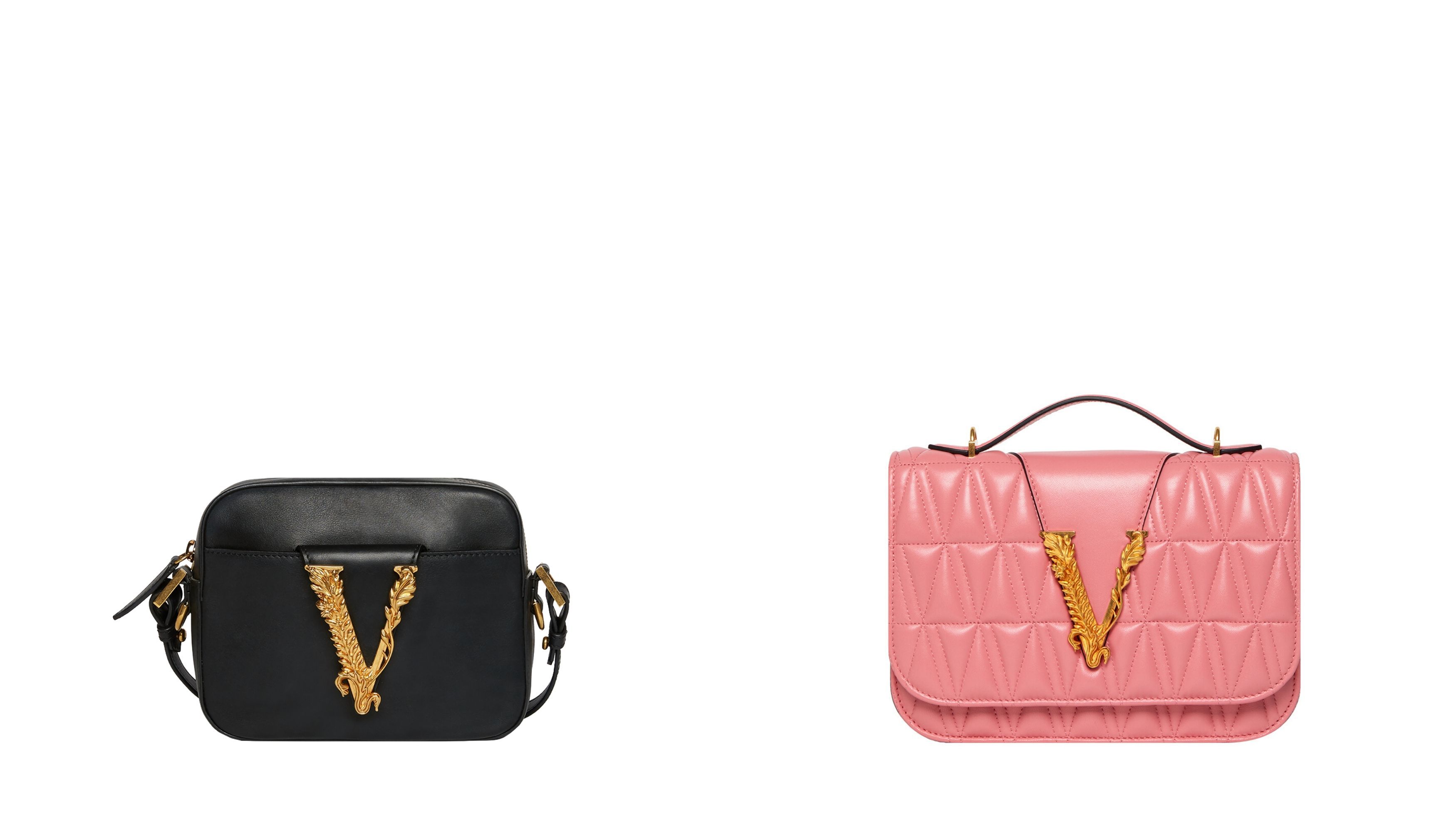 VERSACE Virtus Crossbody in Black - More Than You Can Imagine