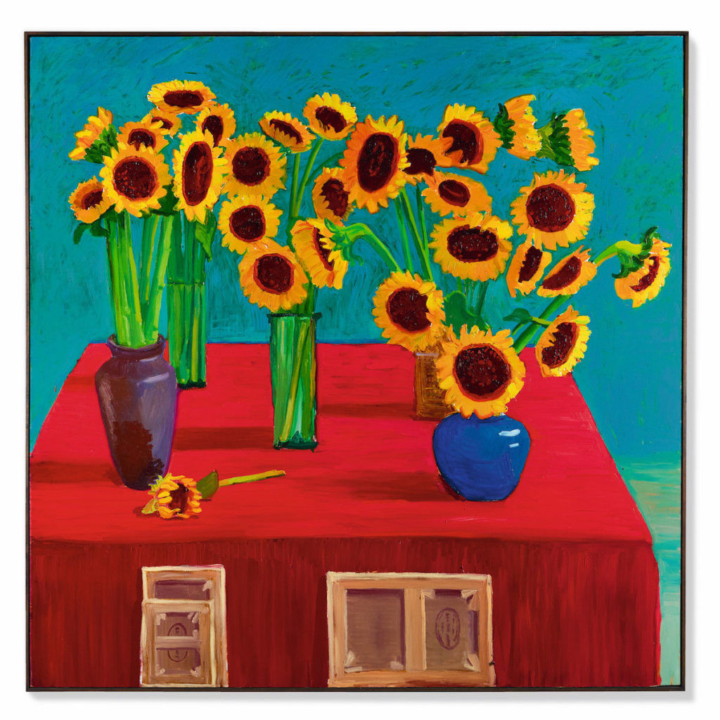 David Hockney’s ’30 Sunflowers’ Still-Life will Be Auctioned at Sotheby’s Hong Kong