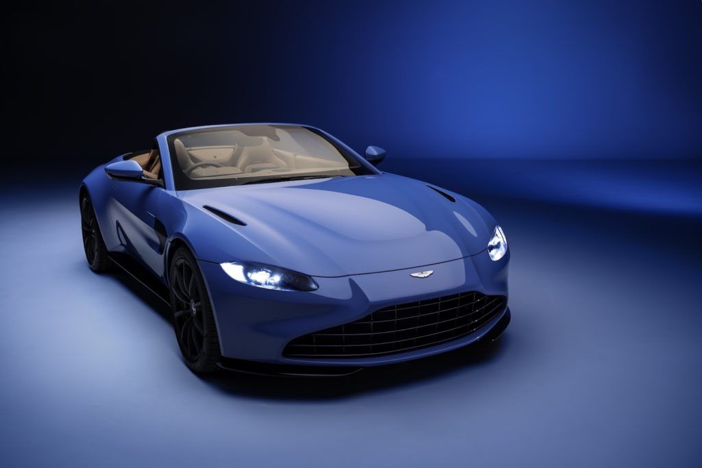 Aston Martin’s New Vantage Roaster comes with an Ultra-Fast Retracting Roof