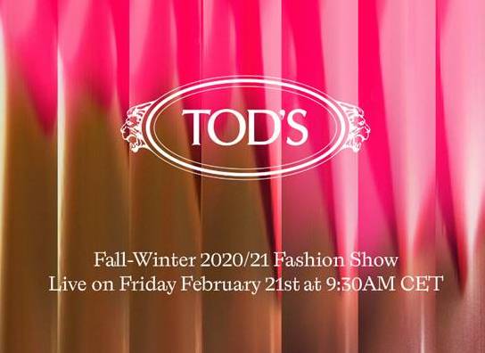 Watch: Tod’s Fall/Winter 2020 show live stream