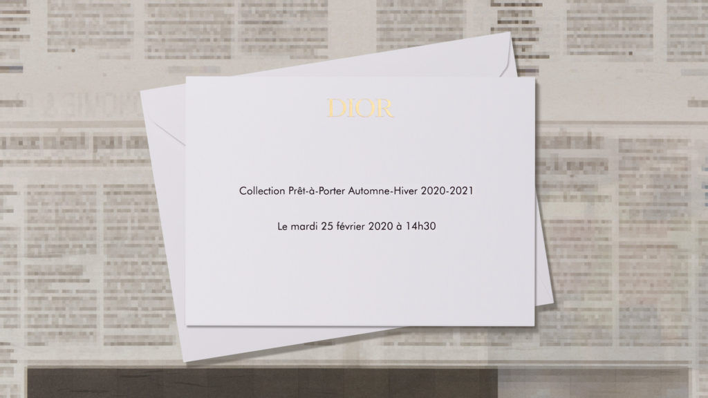 Watch: Dior Fall/Winter 2020 show live stream