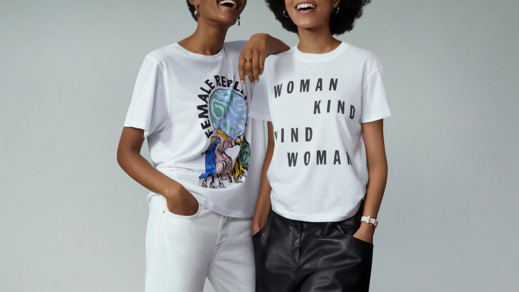Net-A-Porter Celebrates IWD with T-shirts by top 20 female designers