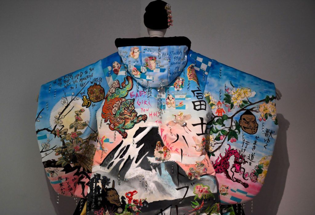 Worn by Freddie Mercury and Madonna, the kimono takes centre stage in a new London exhibition