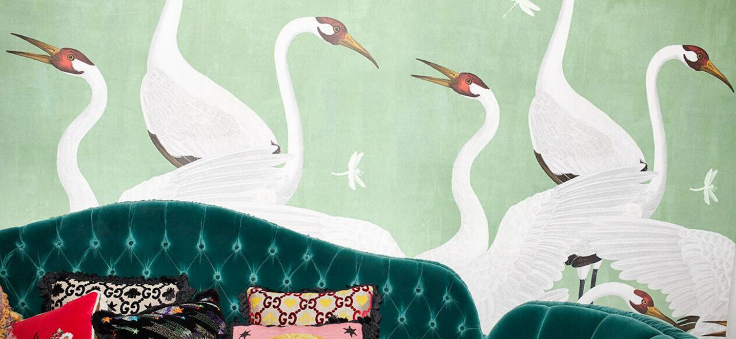 Deck the halls with designer wallpaper from Hermès, Versace and more