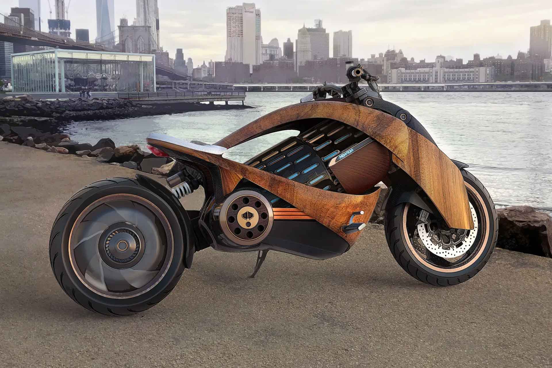 Picture of Newron Motors' EV-1 Motorcycle is Eco-Friendly, Sustainable, and Made ...