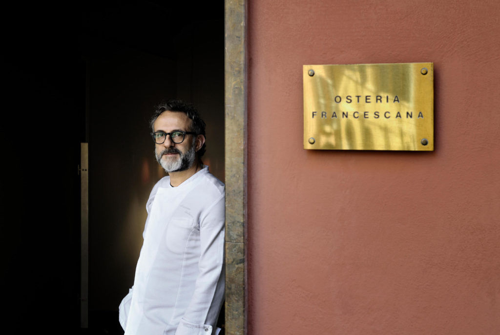Celebrated chef Massimo Bottura is conducting free cooking classes online