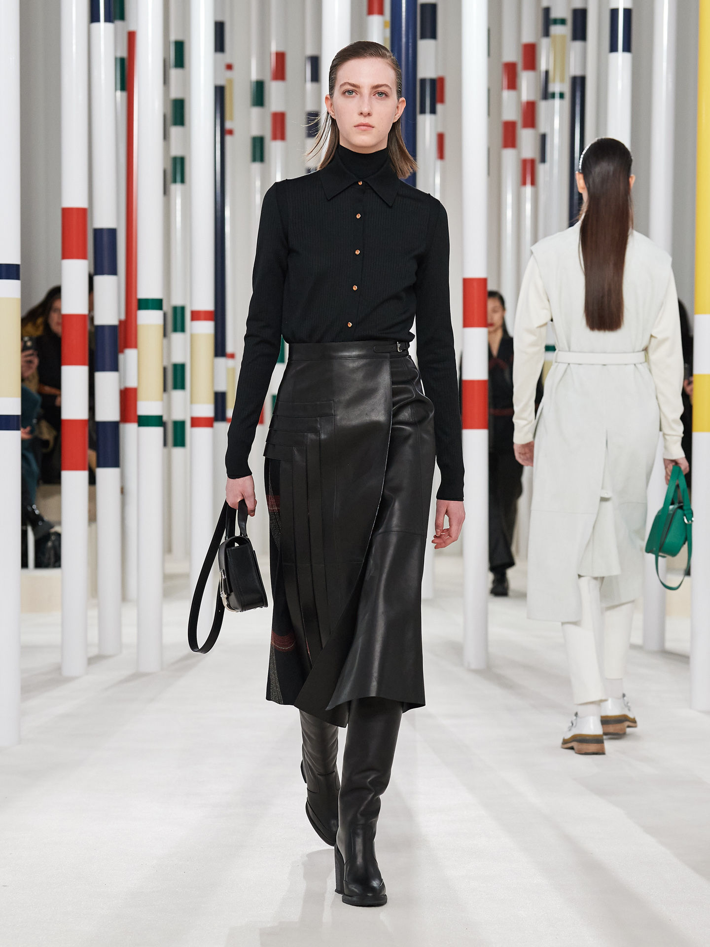 Hermès' Fuses 1980s Vibes with Functionality for Fall/Winter 2020 Women ...