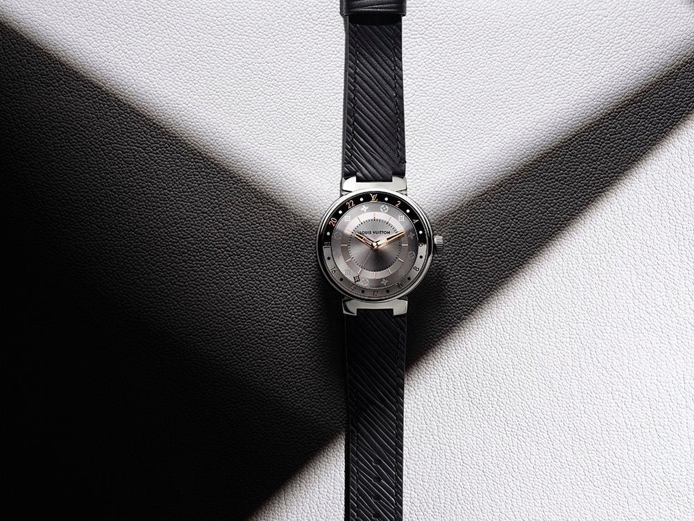 Tambour Moon Dual Time, Quartz, 35mm, Steel - Watches