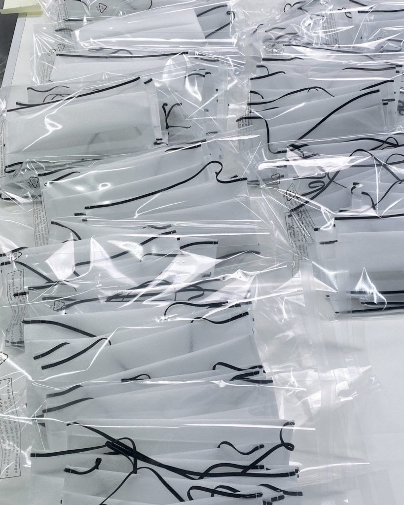 Dior is now manufacturing masks from its Baby Dior atelier