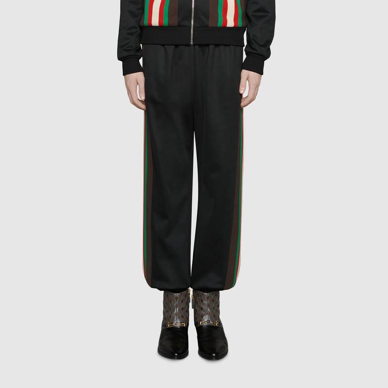 work from outfit fashion gucci track pants