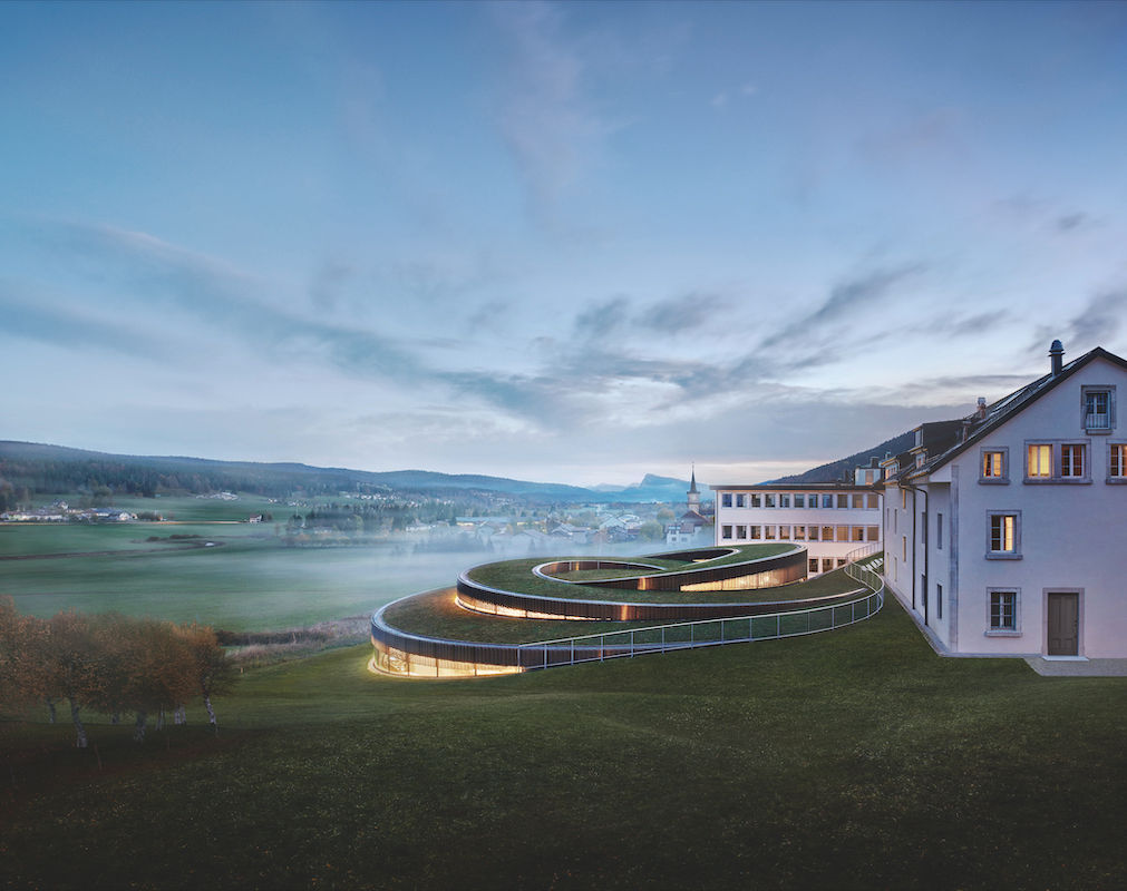 Audemars Piguet’s new spiral Musée Atelier is a modern architectural marvel