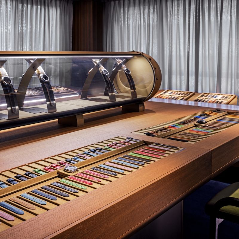 Panerai’s First Watch Accessories Room is a Personalisation Workshop