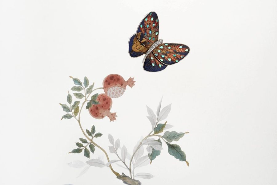 Van Cleef & Arpels Celebrates Butterfly Clips in Korean Dynasty