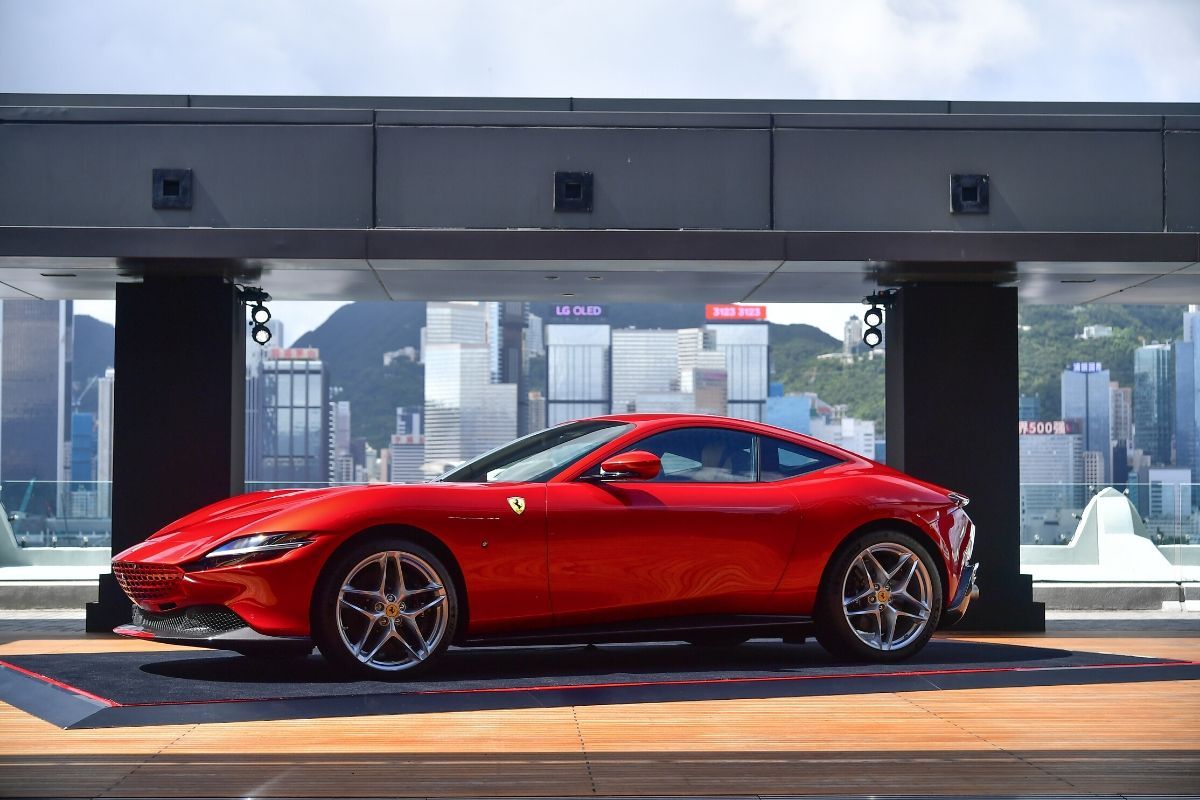Ciao Roma -- Ferrari's Stunning New Coupe Comes to Town