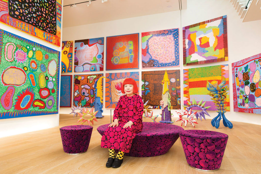 Arty Facts: Yayoi Kusama on Connecting the Dots