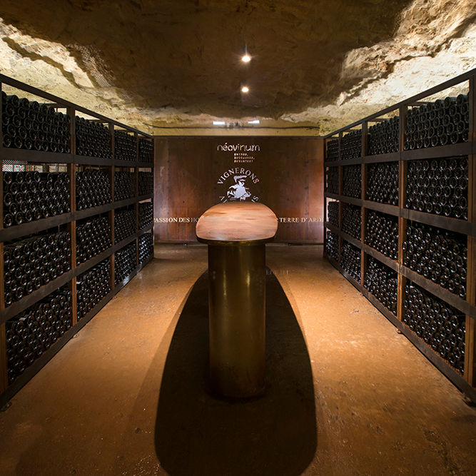 Why French Winemakers are Ageing Wine Underground