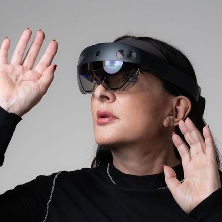 Marina Abramovic’s Mixed Reality Artwork Goes to Auction