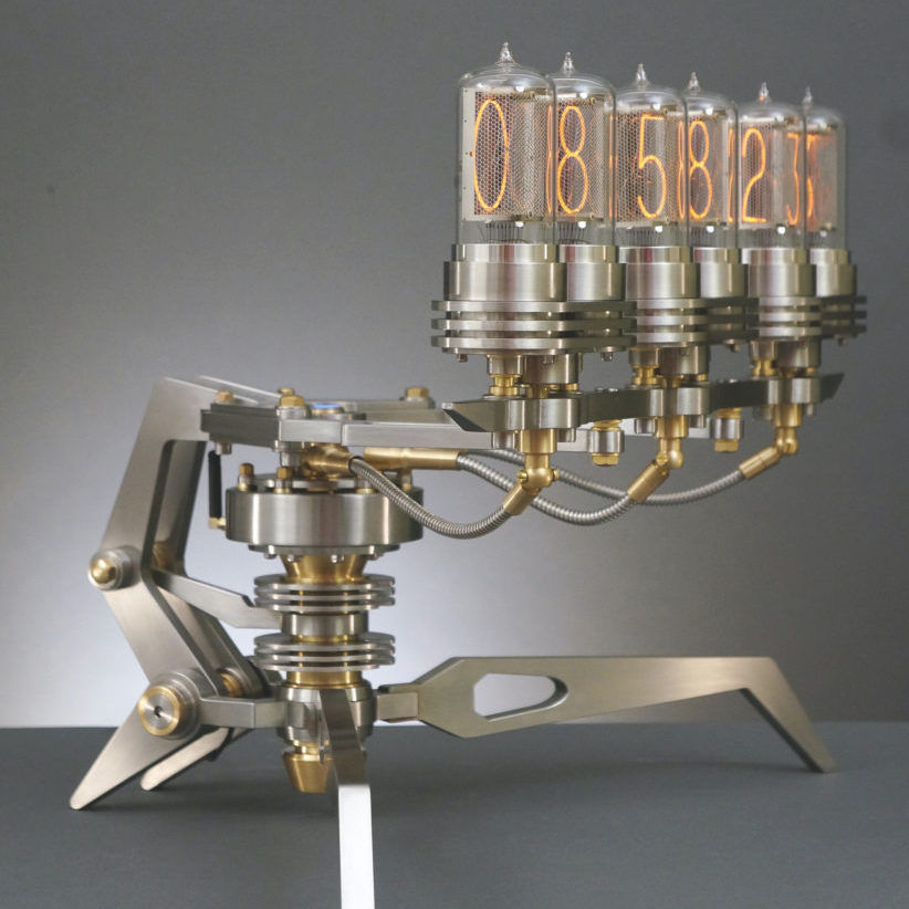 All About the MB&F Nixie Machine III, Frank Buchwald’s Final Clock