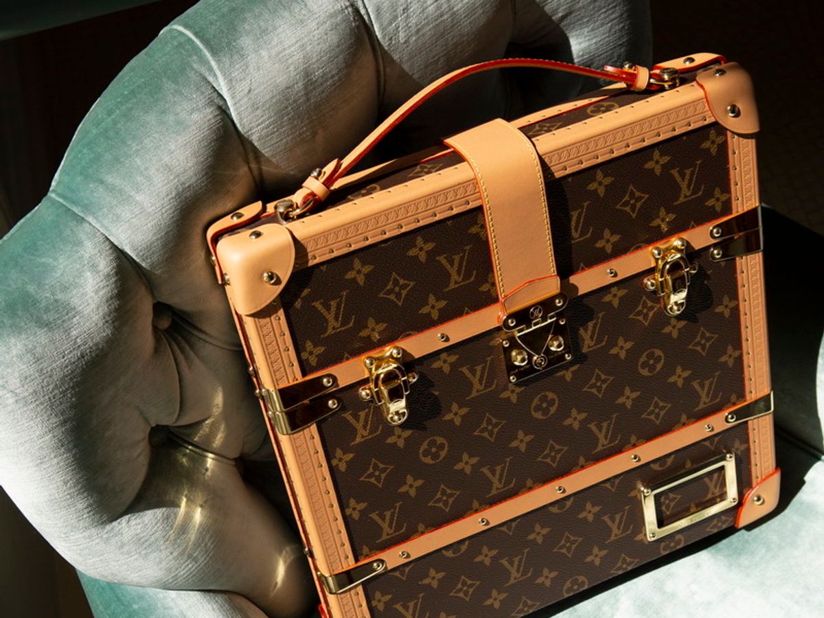 NWT louis Vuitton Crown Frame Shoulder Bag Transfomed Time Trunks