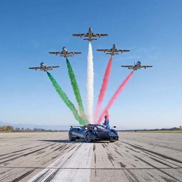 Ready to Fly: Pagani’s Huayra Tricolore