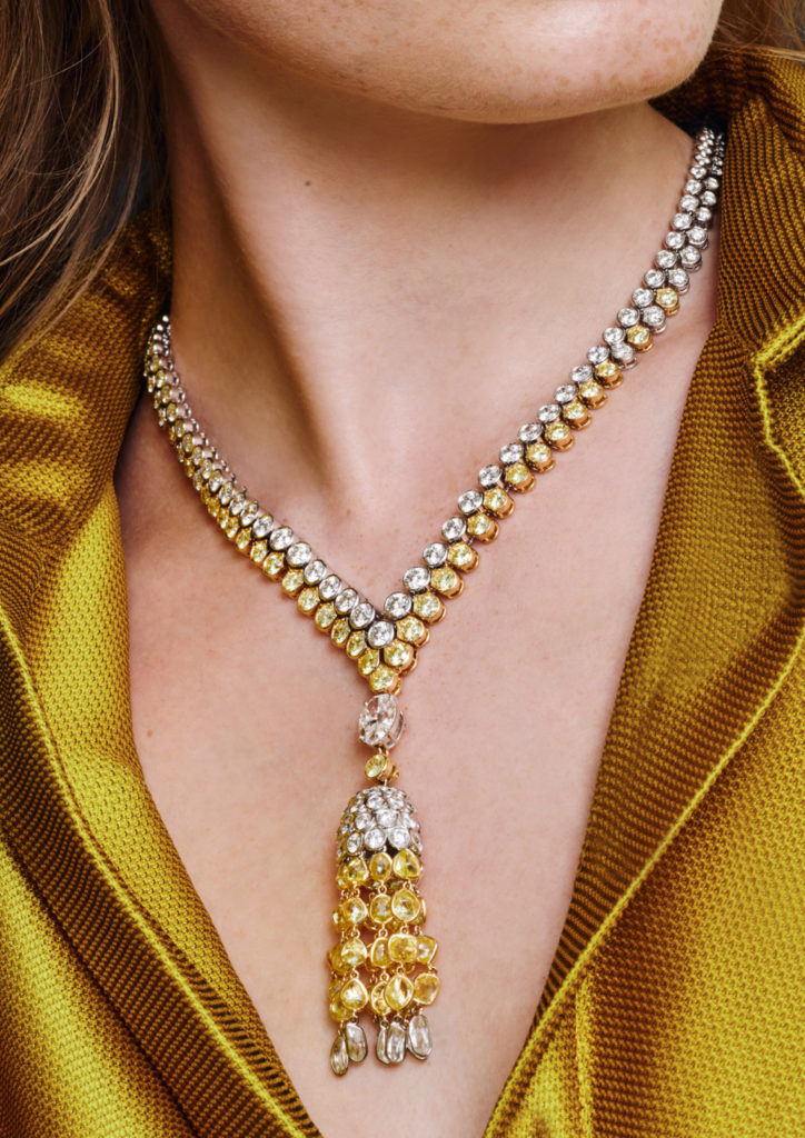 The Mouawad L'Incomparable Diamond Necklace Features the Flawless  407.48-Carat Yellow Diamond, Suspended fro… | Swarovski jewelry, Gothic  jewelry, Beautiful jewelry