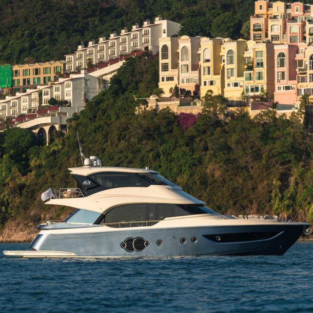 The New MCY 70 Skylounge From Monte Carlo Yachts Is the Ultimate Home-from-home Afloat