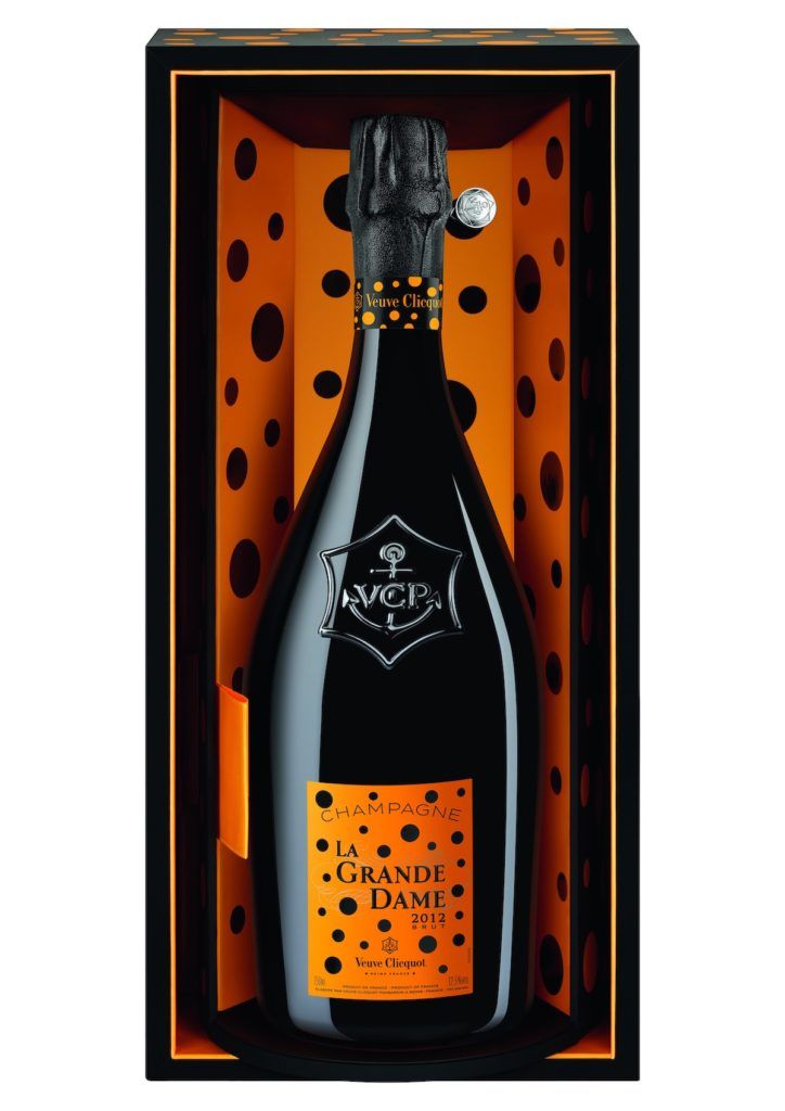 Yayoi Kusama's collaboration with Veuve Clicquot blossoms