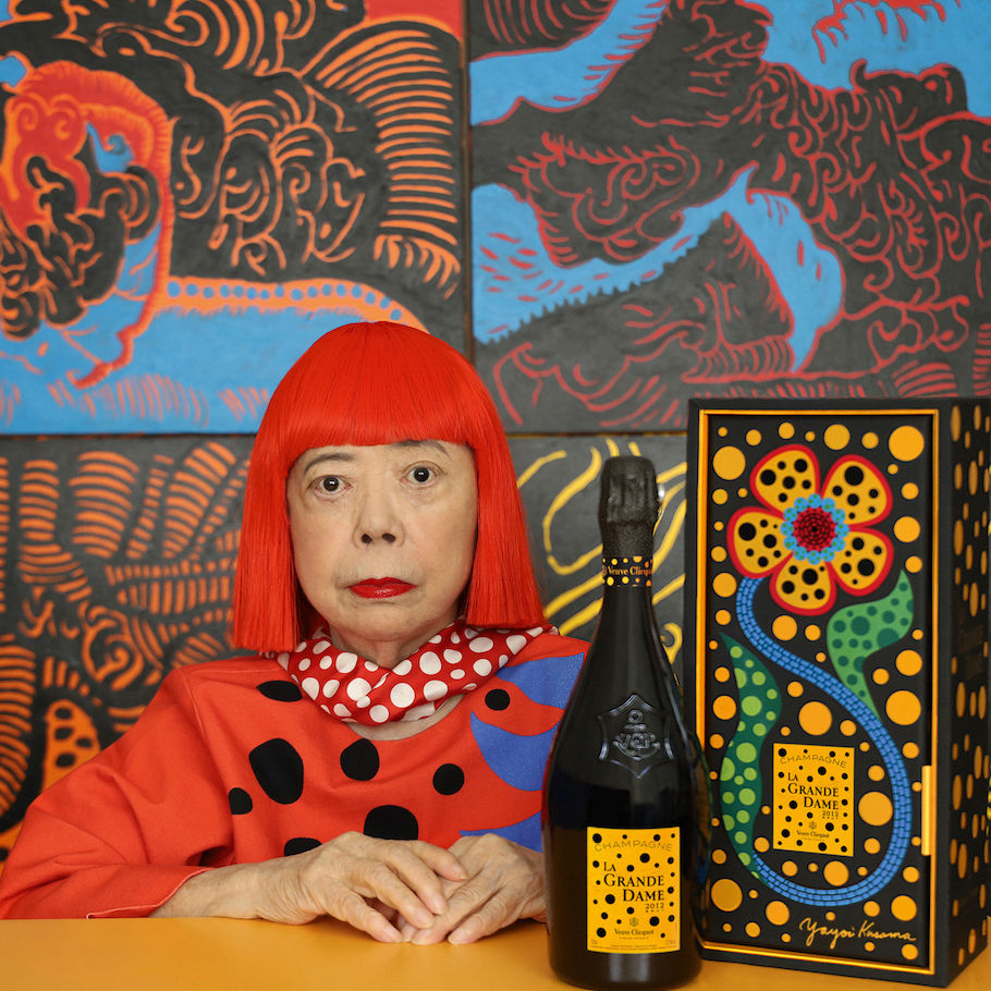 Yayoi Kusama Collaborates With Veuve Clicquot to Spread a Message of Hope and Optimism