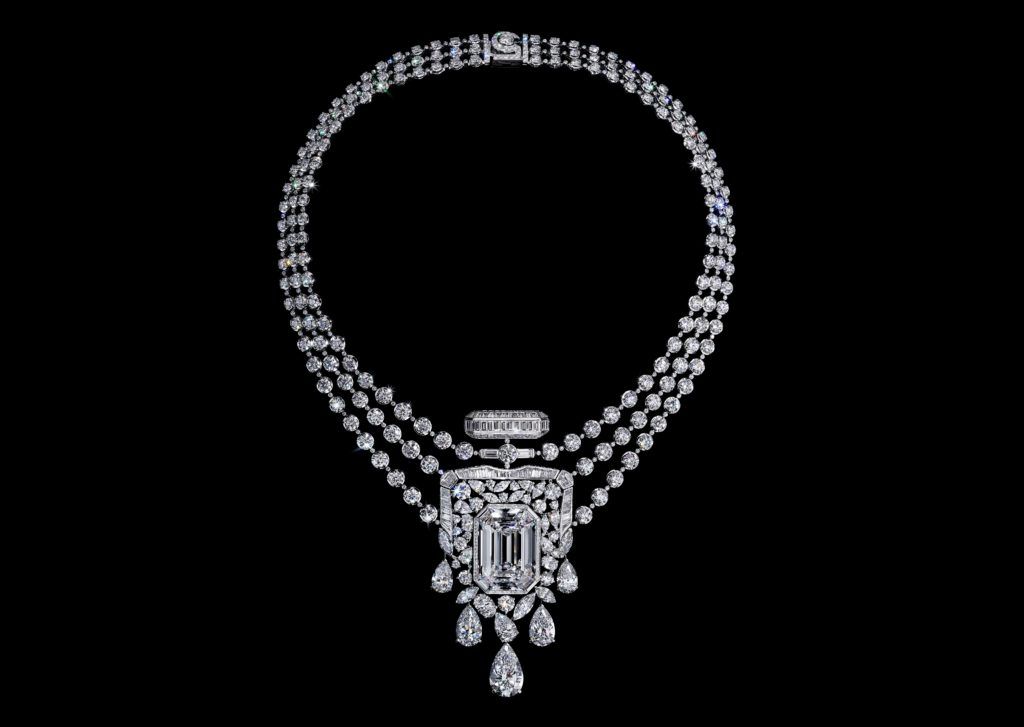 Chanel Celebrates 100 Years of the N°5 Perfume with a 55.55-Carat Diamond Necklace