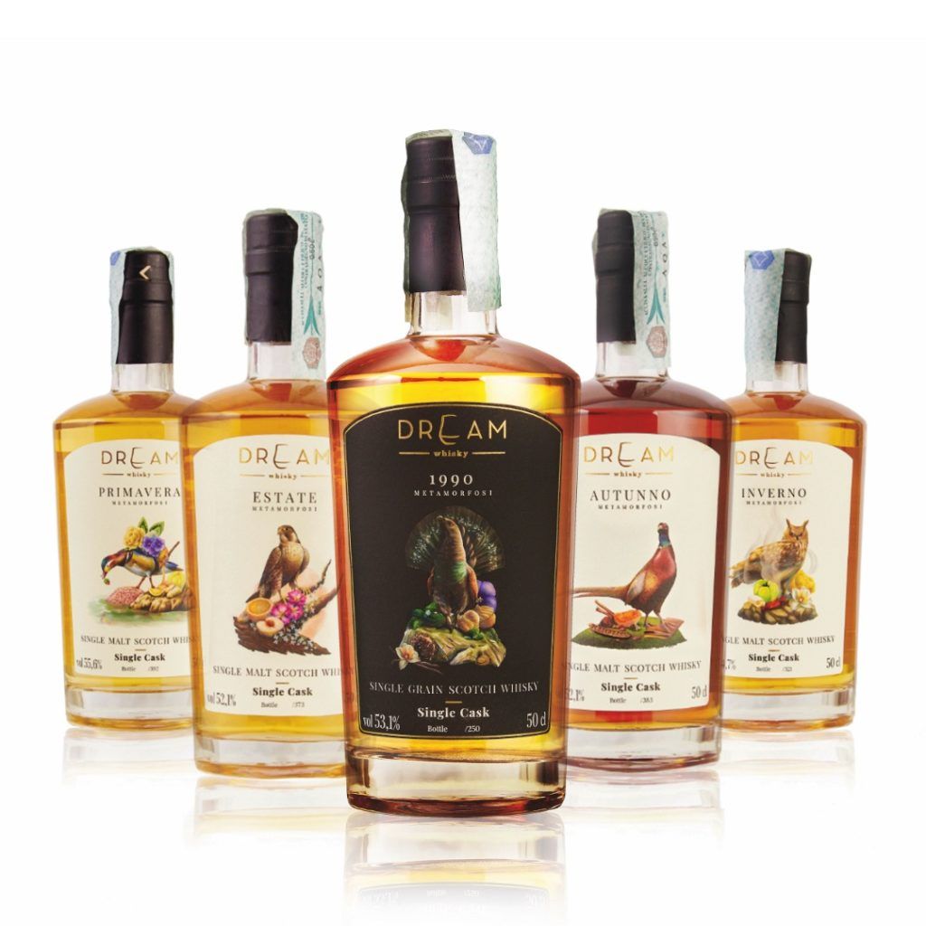Dream Whisky’s ‘Metamorfosi’ Collection Blends Italian Style with Scottish Substance