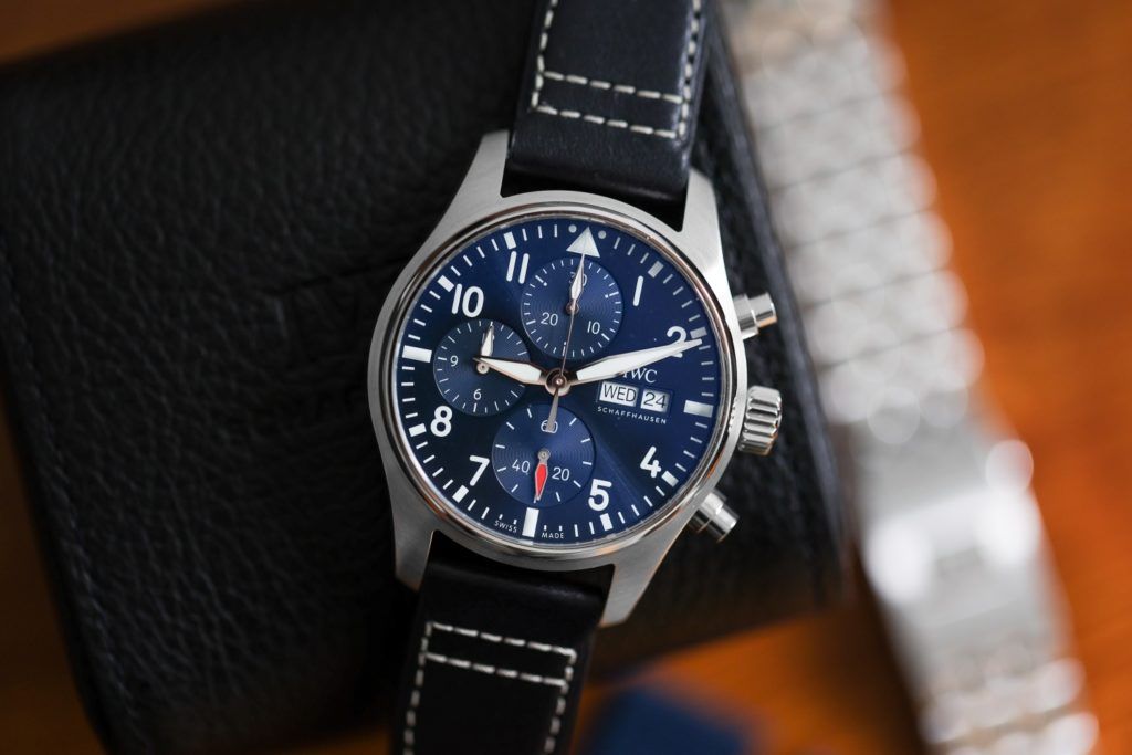Trying On the New and Smaller IWC Pilot’s Watch Chronograph 41