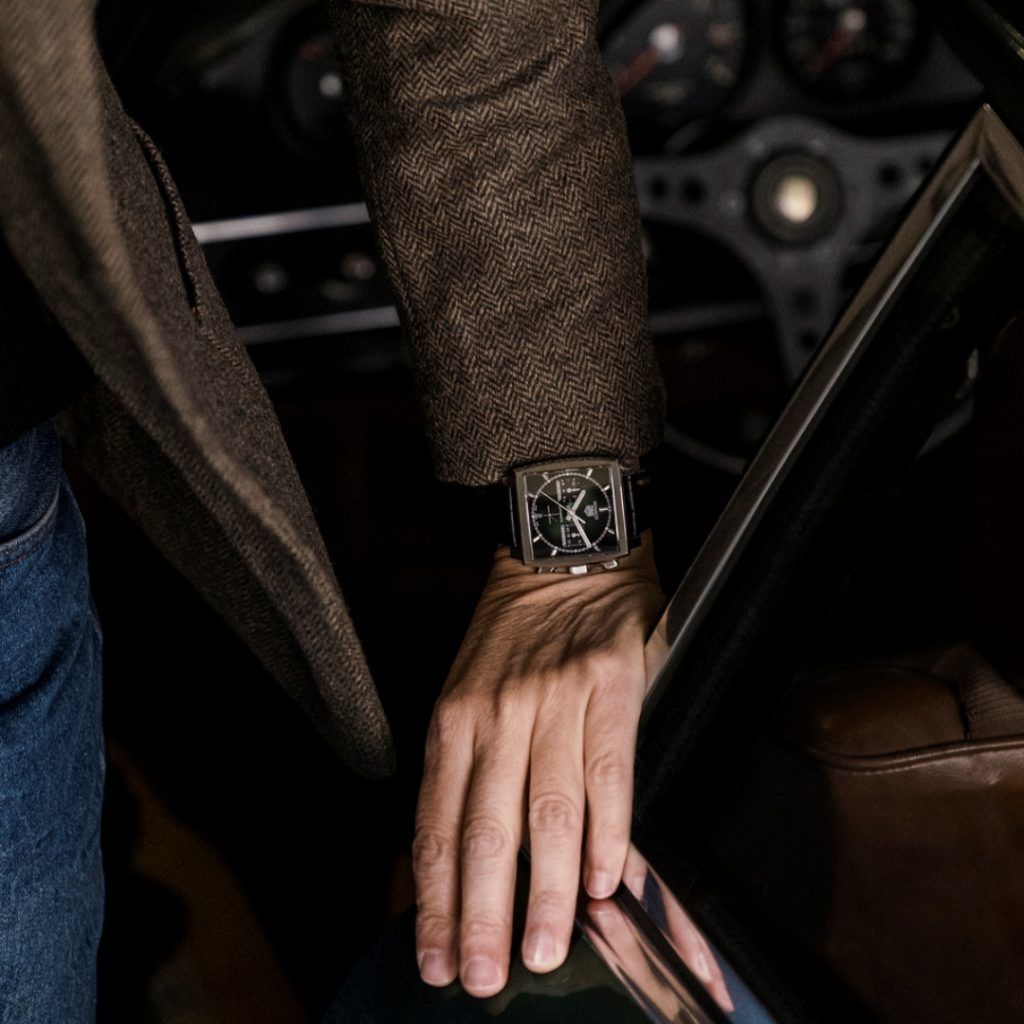 TAG Heuer celebrates the 12th GP Historique with the Monaco ‘Green Dial’
