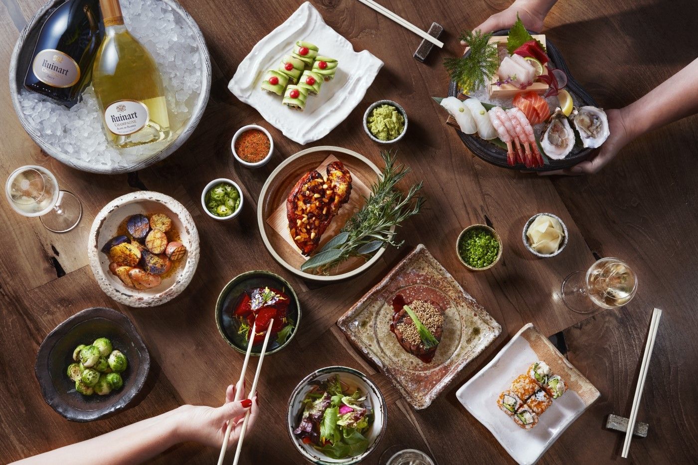 Zuma Offers Bottomless Asian-Inspired Brunch Saturday and Sunday