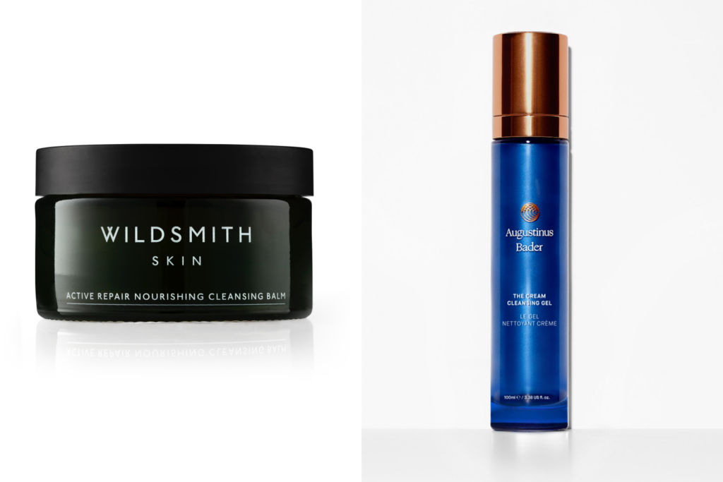 Wildsmith's Cleansing Balm and Augustinus Bader’s The Cream Cleansing Gel
