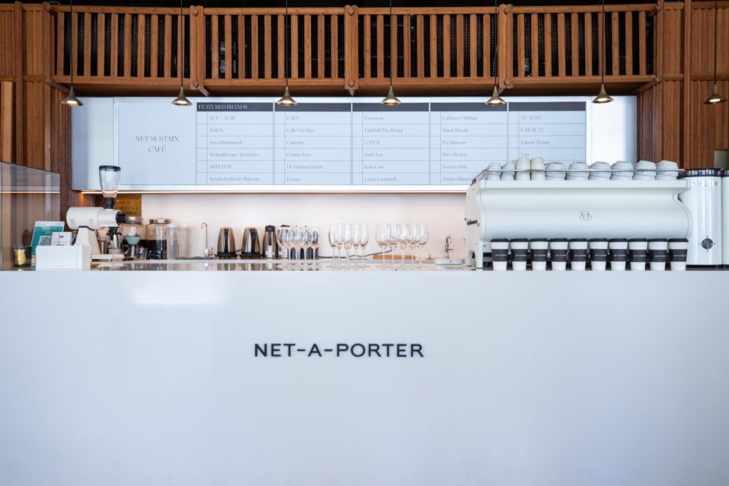 Net-a-Porter Launches Conscious Food Set with BETWEEN Coffee for a Limited Time
