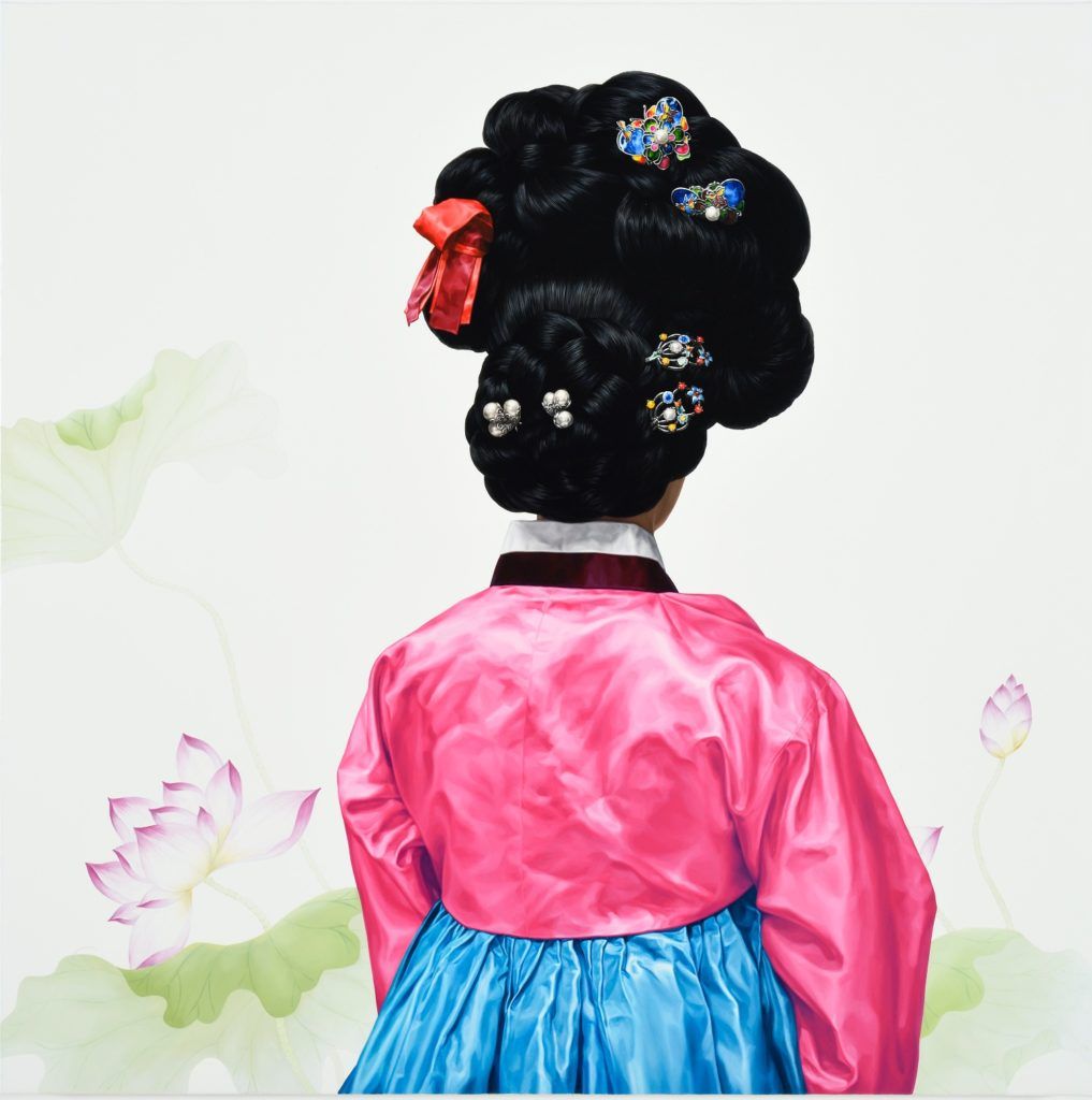 Jeong Myoung Jo Play Ground, oil on canvas (Courtesy of Soluna Fine Art Gallery)