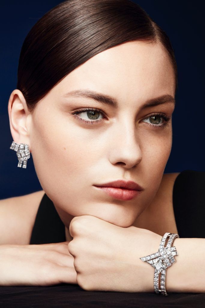 Louis Vuitton High Jewelry  Diamond bracelet design, Blossom bracelet,  High jewelry