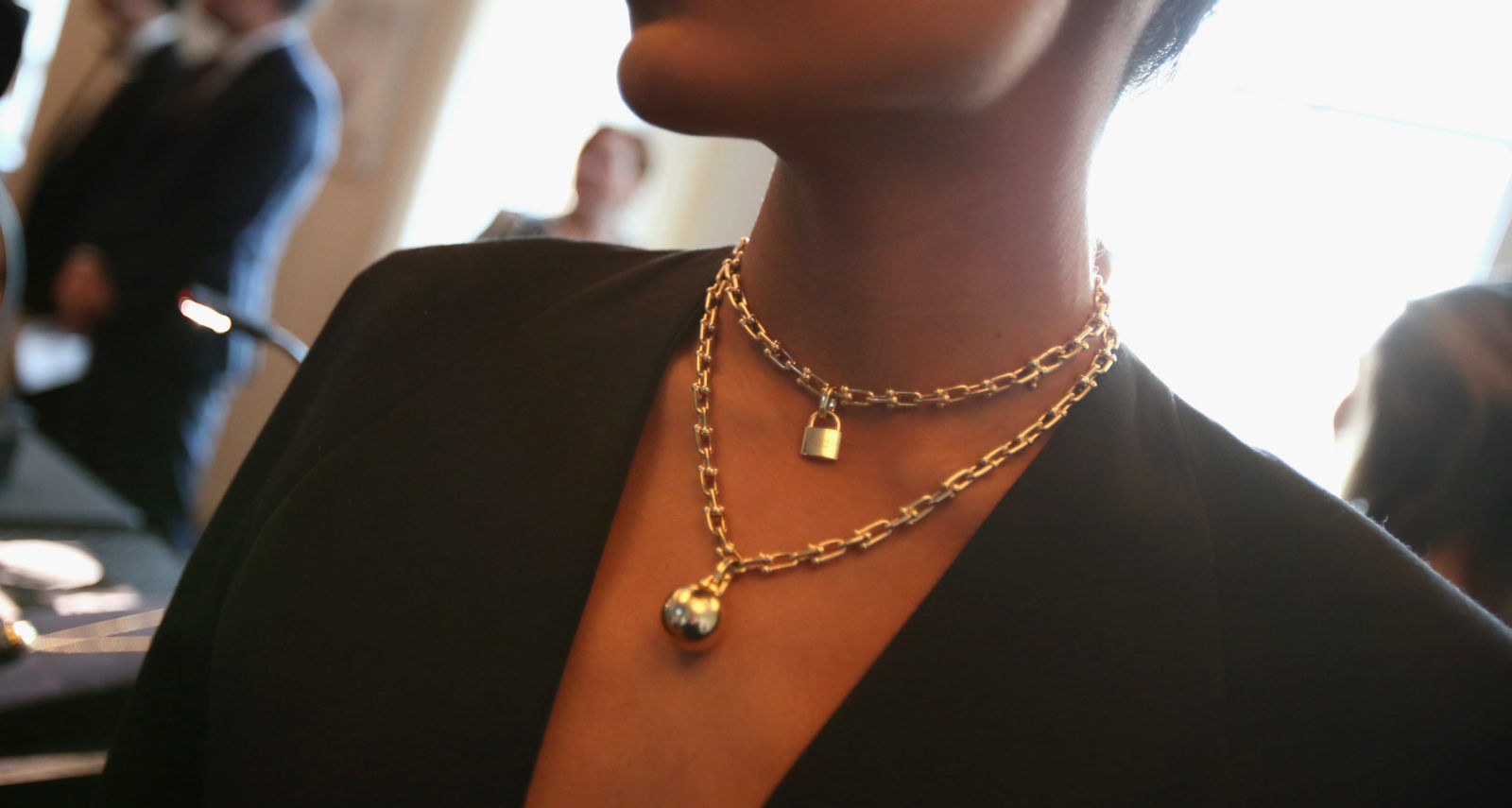 Chunky Chainlink Necklace Trend 2019