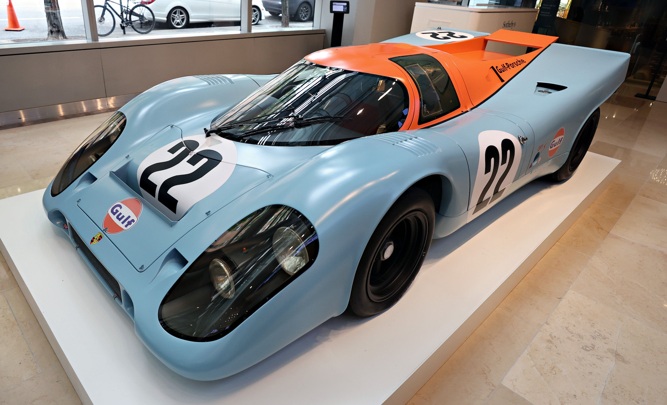 1970 Porsche 917 K featured as the 'winning car' in Steve McQueen's Le Mans